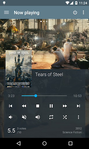 Kore Official Remote for Kodi - عکس برنامه موبایلی اندروید