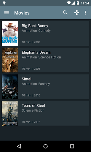 Kore Official Remote for Kodi - عکس برنامه موبایلی اندروید