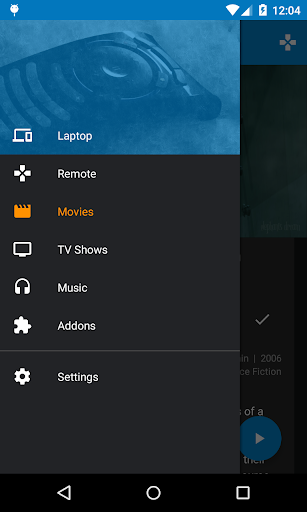 Kore Official Remote for Kodi - عکس برنامه موبایلی اندروید