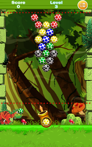 Shoot Dinosaur Eggs - Gameplay image of android game