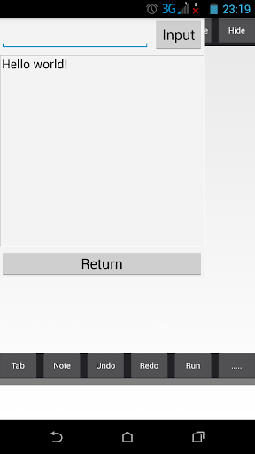 C++ Compiler IDE - Image screenshot of android app