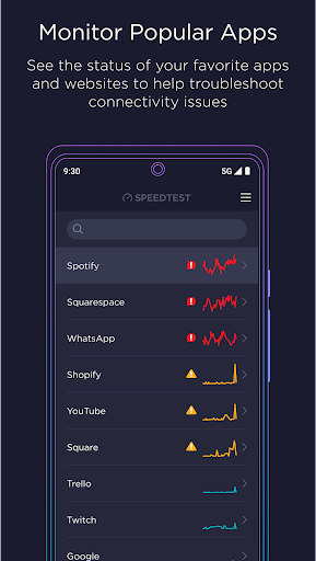 Speedtest by Ookla - Image screenshot of android app