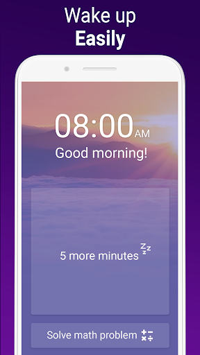 Loud Alarm Clock with Music - Image screenshot of android app