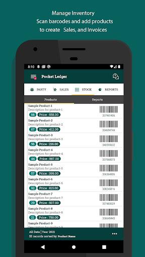 Pocket Ledger - Image screenshot of android app