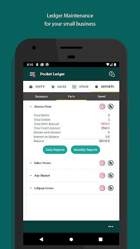 Pocket Ledger - Image screenshot of android app
