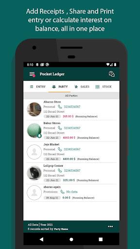 Pocket Ledger - Image screenshot of android app