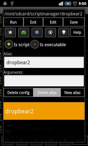 Script Manager - SManager - Image screenshot of android app
