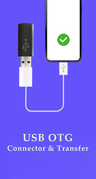 OTG USB Connector - عکس برنامه موبایلی اندروید