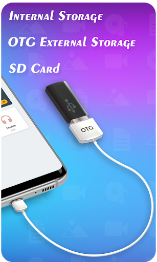 OTG Connector For Android - Image screenshot of android app