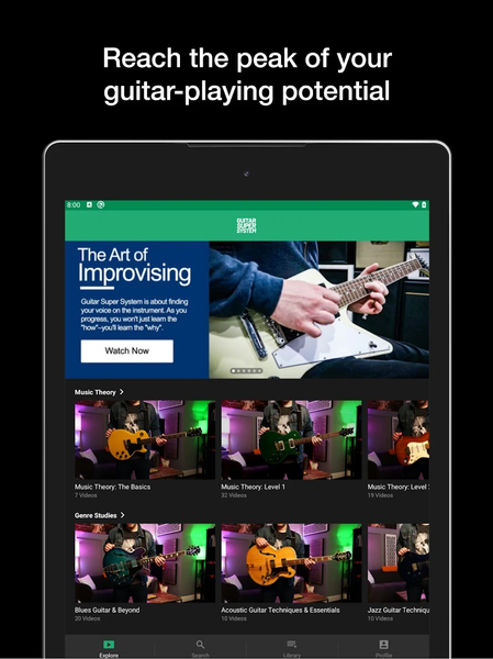 Guitar Super System - Image screenshot of android app