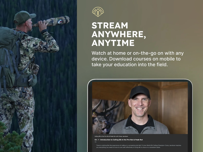 OutdoorClass: Hunting Courses - عکس برنامه موبایلی اندروید