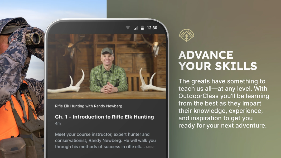 OutdoorClass: Hunting Courses - عکس برنامه موبایلی اندروید