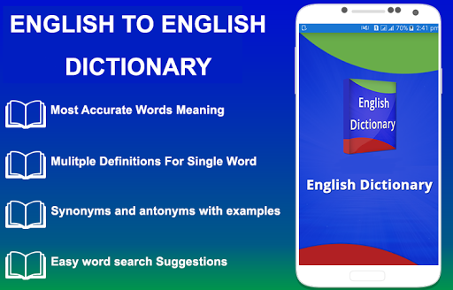 English Dictionary : Offline - عکس برنامه موبایلی اندروید