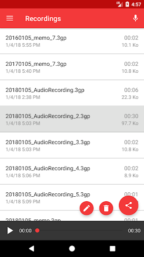 Voice Recorder - Sound & Music - Image screenshot of android app