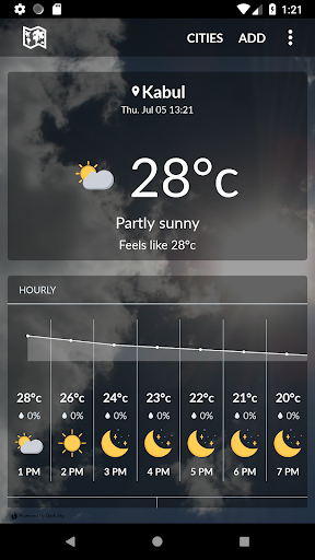 Afghanistan Weather - عکس برنامه موبایلی اندروید