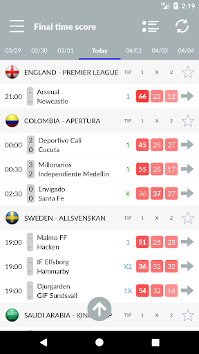Soccer Predictions tips bets - Image screenshot of android app