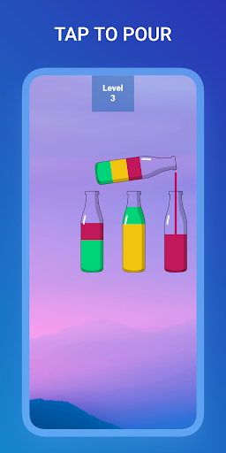 Bottle Sort Game - Puzzle - Gameplay image of android game