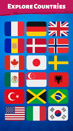 All Countries - World Map - عکس برنامه موبایلی اندروید
