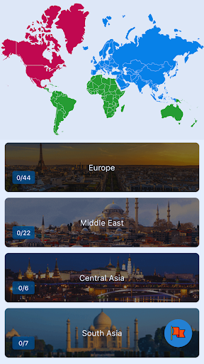 All Countries - World Map - Image screenshot of android app