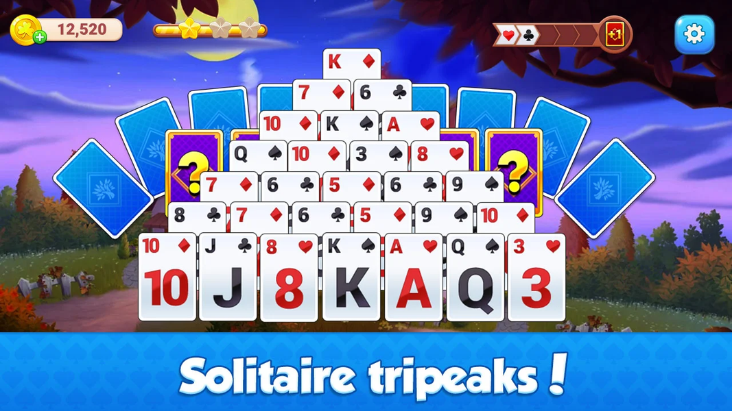 Tripeaks Solitaire Farm - عکس بازی موبایلی اندروید