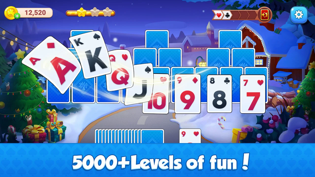 Tripeaks Solitaire Farm - عکس بازی موبایلی اندروید