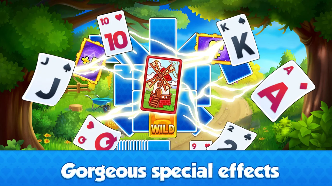 Tripeaks Solitaire Farm - عکس بازی موبایلی اندروید