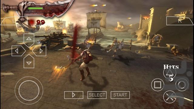 بازی خدای جنگ 2 غیر رسمی - Gameplay image of android game