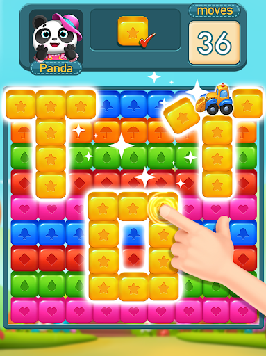 Cube Crush Rescue The Panda - عکس بازی موبایلی اندروید
