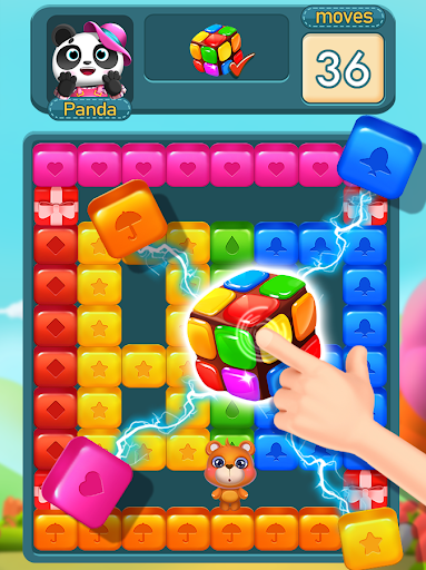 Cube Crush Rescue The Panda - عکس بازی موبایلی اندروید