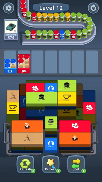 Packing Jam: Cans Sort Puzzle - عکس بازی موبایلی اندروید