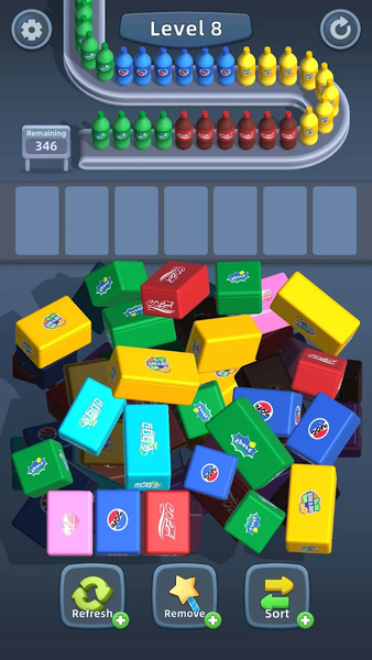 Packing Jam: Cans Sort Puzzle - عکس بازی موبایلی اندروید