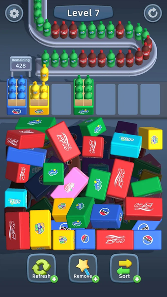 Packing Jam: Cans Sort Puzzle - عکس بازی موبایلی اندروید