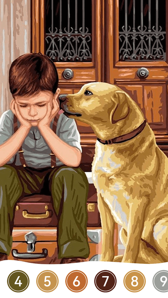 Tap Color by Number - Coloring - Image screenshot of android app