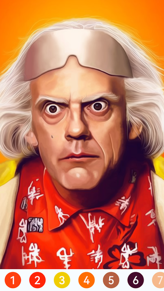 Movie Paint by Number Coloring - عکس بازی موبایلی اندروید