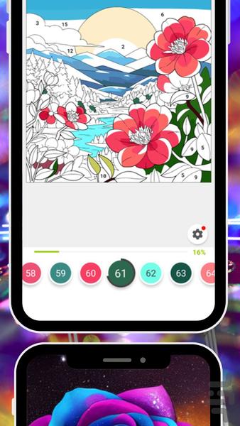 Paint by Number - Zem Color - عکس برنامه موبایلی اندروید