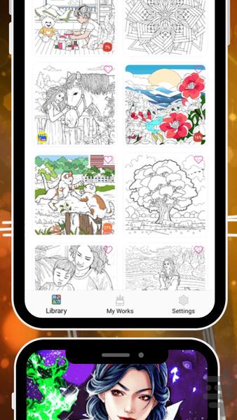 Paint by Number - Zem Color - عکس برنامه موبایلی اندروید