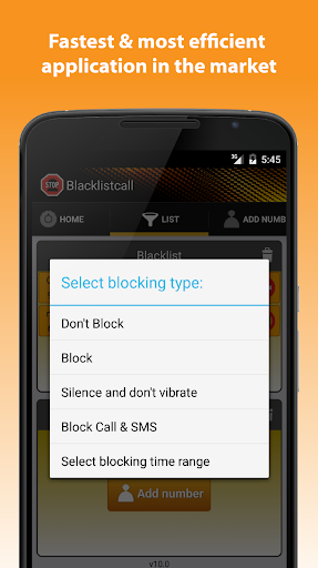 Block-Spam - Image screenshot of android app