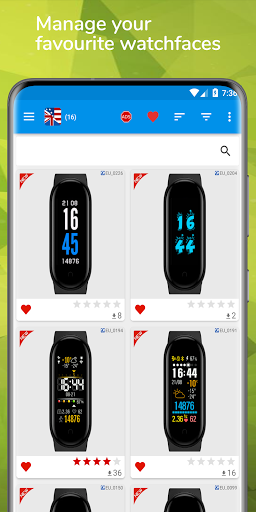 Mi Band ۵ WatchFaces - عکس برنامه موبایلی اندروید
