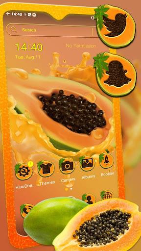 Papaya Theme - Image screenshot of android app