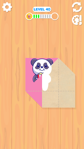 Fold It! Paper Puzzle 3D - Image screenshot of android app