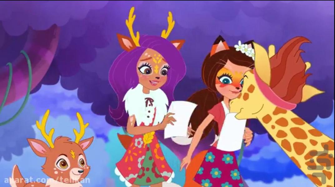 کارتون های دخترونه - عکس برنامه موبایلی اندروید