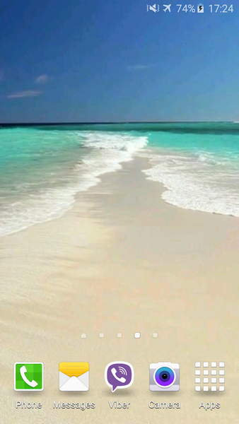 Paradise Video Live Wallpaper - Image screenshot of android app