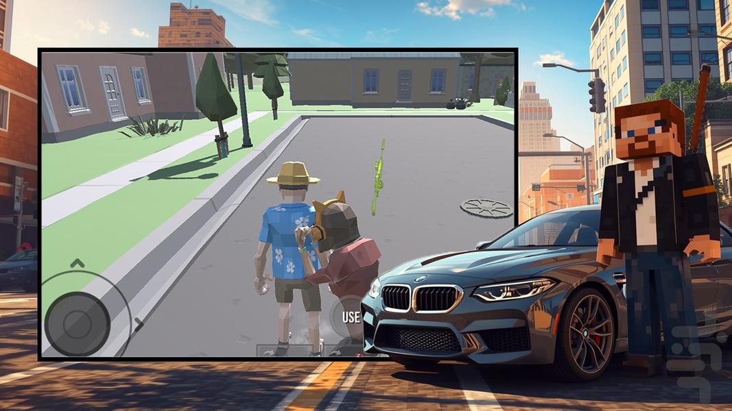 بازی گنگستر شهر - Gameplay image of android game