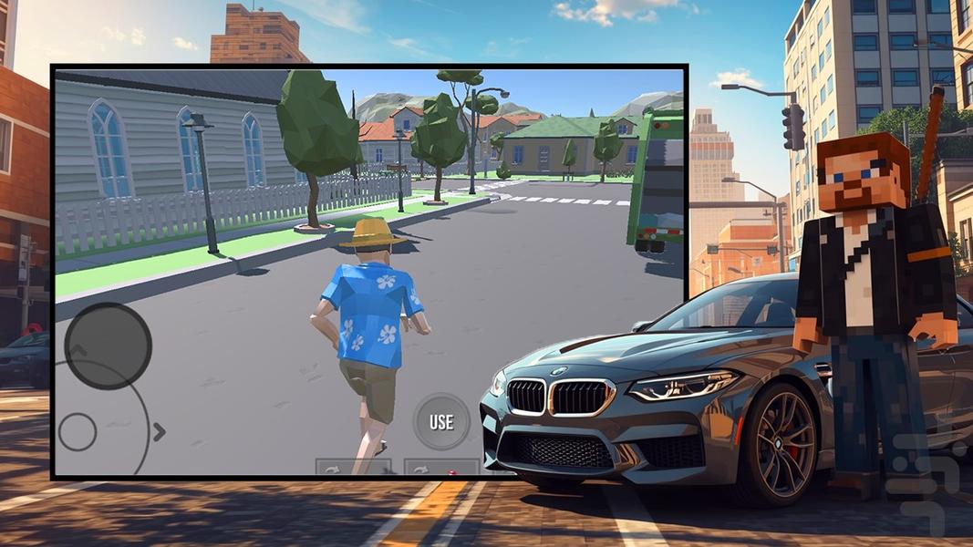 بازی گنگستر شهر - Gameplay image of android game