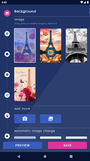 Paris Love Live Wallpaper - Image screenshot of android app