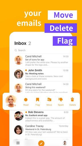 Universal Email App - عکس برنامه موبایلی اندروید