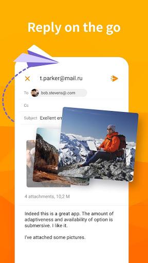Universal Email App - عکس برنامه موبایلی اندروید