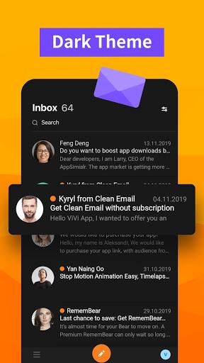 Universal Email App - عکس برنامه موبایلی اندروید
