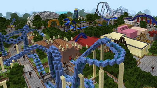 Amusement Park maps for Minecraft PE - Image screenshot of android app