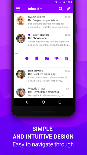 Email App for Android - عکس برنامه موبایلی اندروید